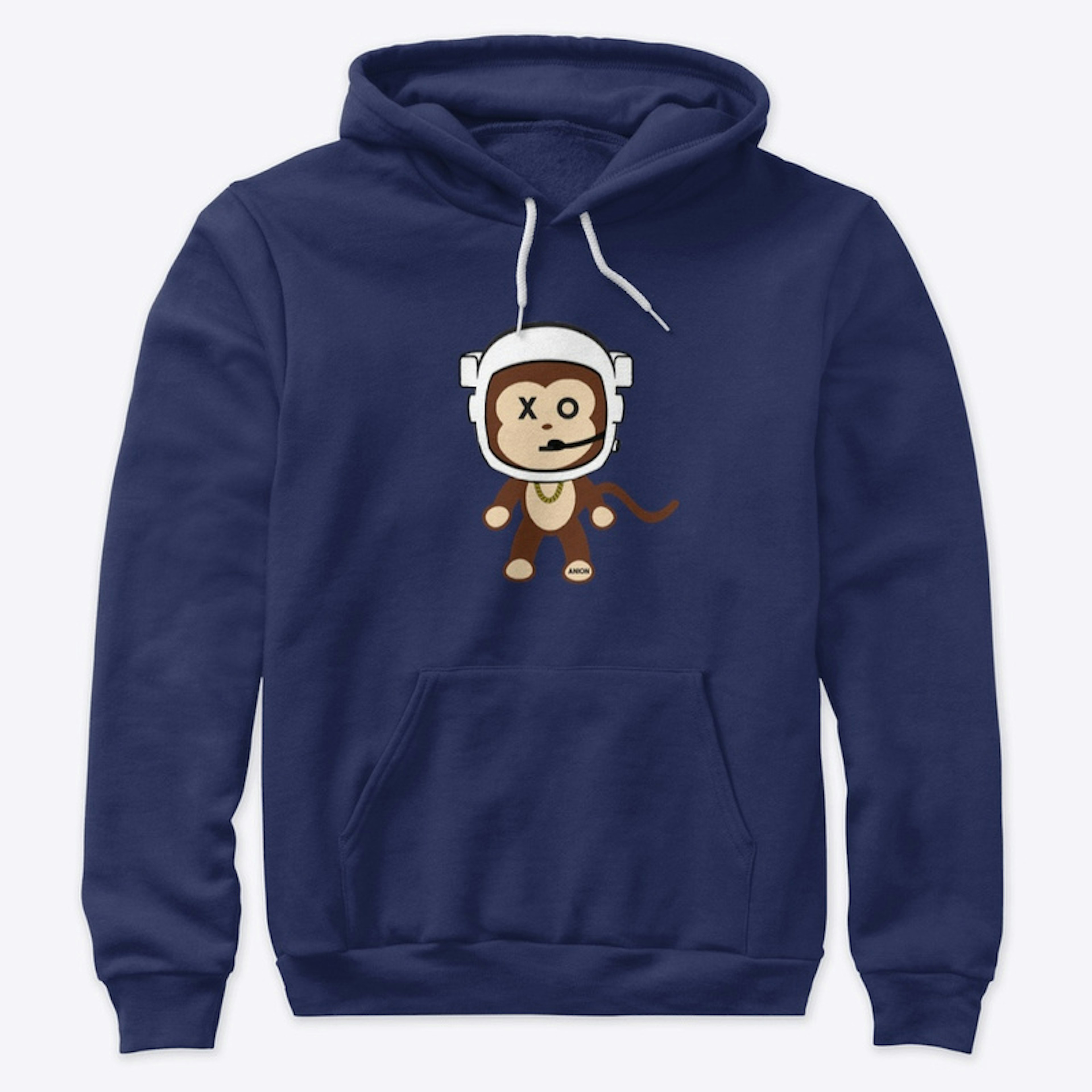Space Chimp Hoodie and Sticker