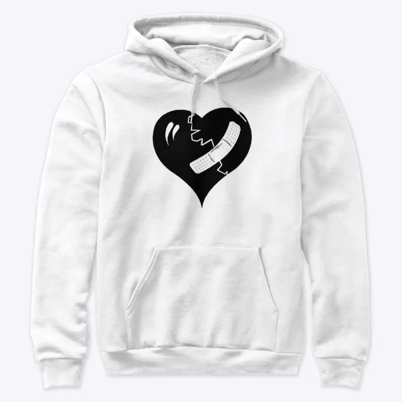 Anion Mended Heart Black